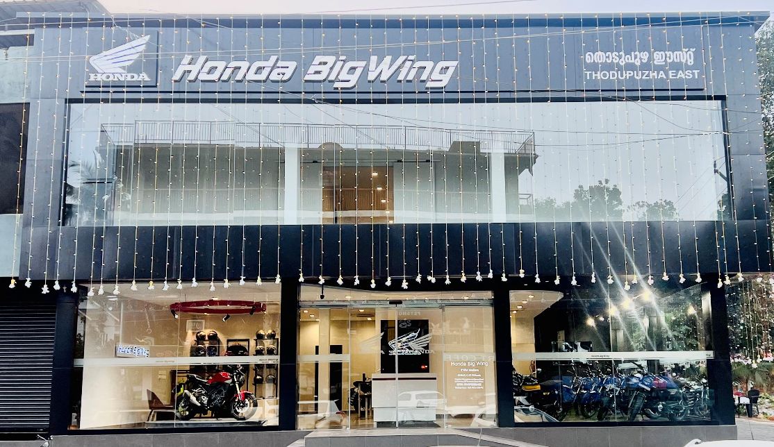 Honda Motorcycle and Scooter India Inaugurates BigWing in Thodupuzha (Kerala)